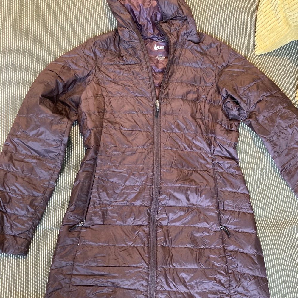 REI Size small Womens long puffer